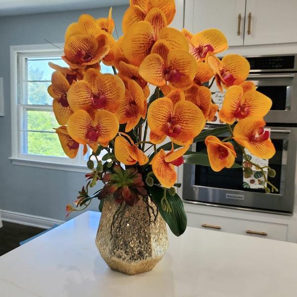 Orchid Centerpiece Etsy