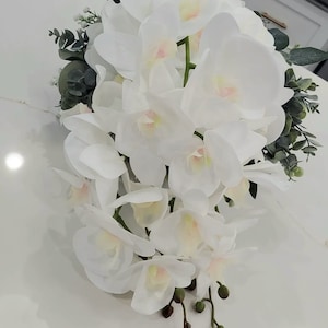 Ramo Pequeño De Flores Preservadas Color Mostaza Y Greenery Small Greenery  Bouquet With Mustard Flowers and Eucalyptus Wedding Bouquet 