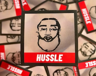 Nipsey Hussle Sticker , Obey inspired