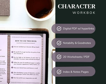 Een werkboek voor karakterschrijvers maken Digitale ontwikkelingsgids karakters