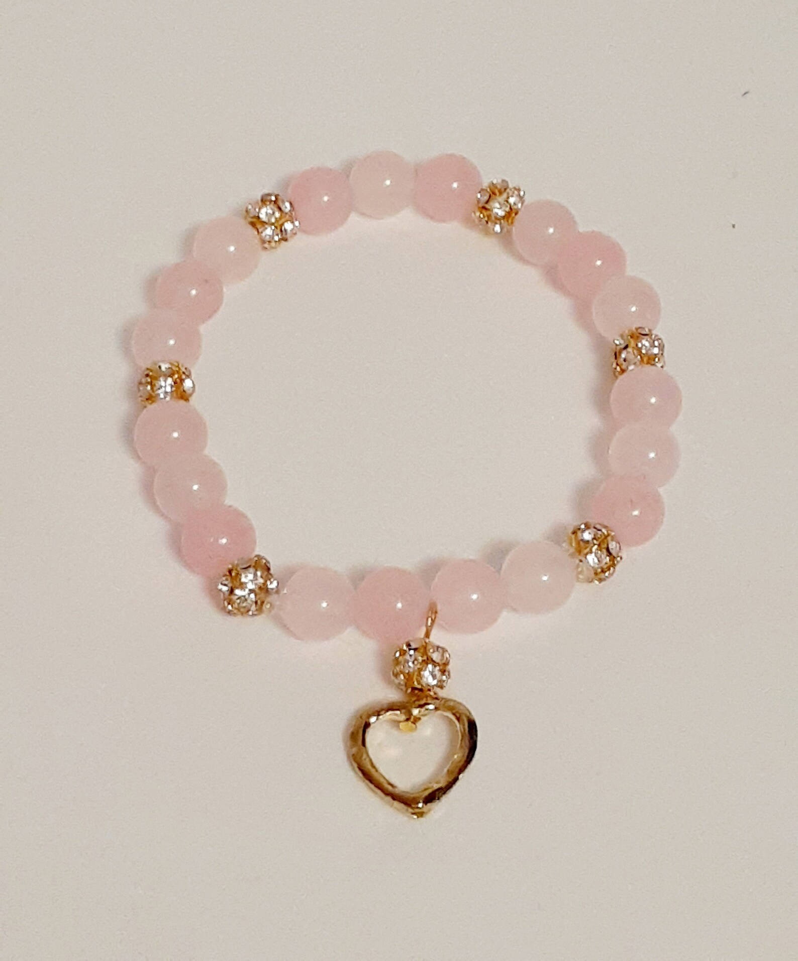 Valentine Bracelet - Rose Quartz