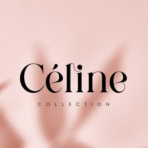 Diseño de logotipo prefabricado, logotipo de boutique, logotipo de belleza. Logotipo de texto, logotipo de uñas, logotipo de joyería, logotipo moderno, logotipo cosmético, logotipo minimalista para el cuidado de la piel