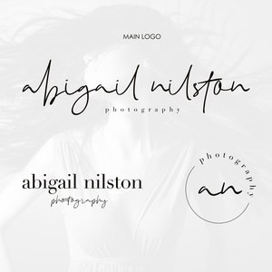 Fotografie Logo, Vorgefertigtes Logo Design, Script Logo, Minimalistisches Logo, Handschriftliche Signatur Logo, Modernes Logo, Watermark Logo, Beauty Logo