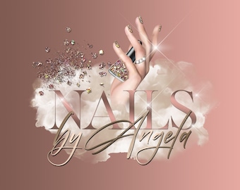 Nail logo, Nail technician logo, Beauty logo. Boutique logo, Premade logo design, Nail Artist logo, Nail polish logo, Salon logo design