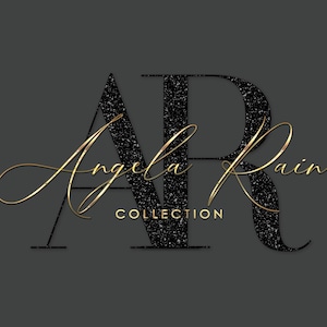 Black and Gold Logo, Premade Logo Design, Signature Logo, Beauty Logo, Interior Design Logo, Nail Logo, Hair Stylist, Makeup Artist Logo