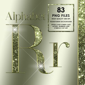 Green Alphabet PNG, Glitter Alphabet, Diamond Alphabet PNG, Chrome Alphabet, Foil, Diamond letters, Bling letters, Sparkle, Digital download