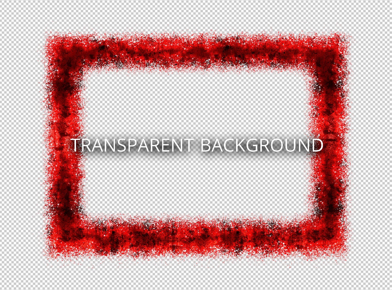 Red Distressed Rusty Metal Frame Png, Splatter Frame, Red Background ...