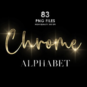 Gold Chrome Alphabet Clipart, Gold Alphabet PNG, Liquid Gold Letters ...