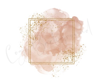 Nude Neutral Splash - Etsy