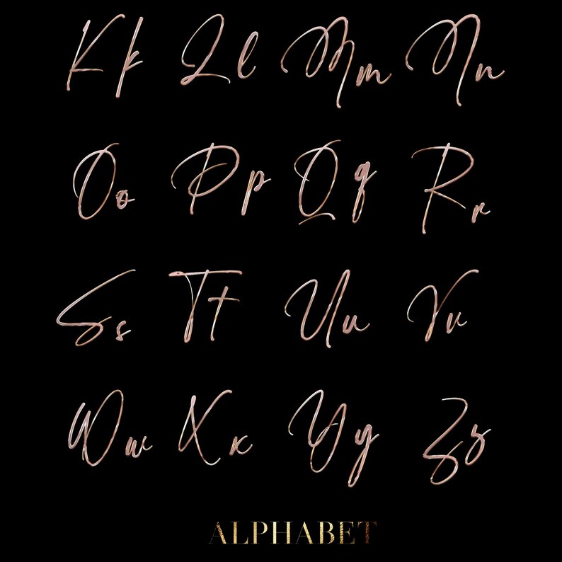 Lowercase Cursive Letters Gold R Pink Alphabet PNG, Gold Chrome Alphabet Clipart, Glitter, Cursive ...