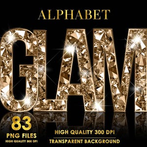 Gold Diamant Alphabet PNG Clipart, Glitter Gold Alphabet PNG, Gold Schrift Buchstaben Png, Glam Gold Buchstaben, Buchstaben für Logo, digitaler Download