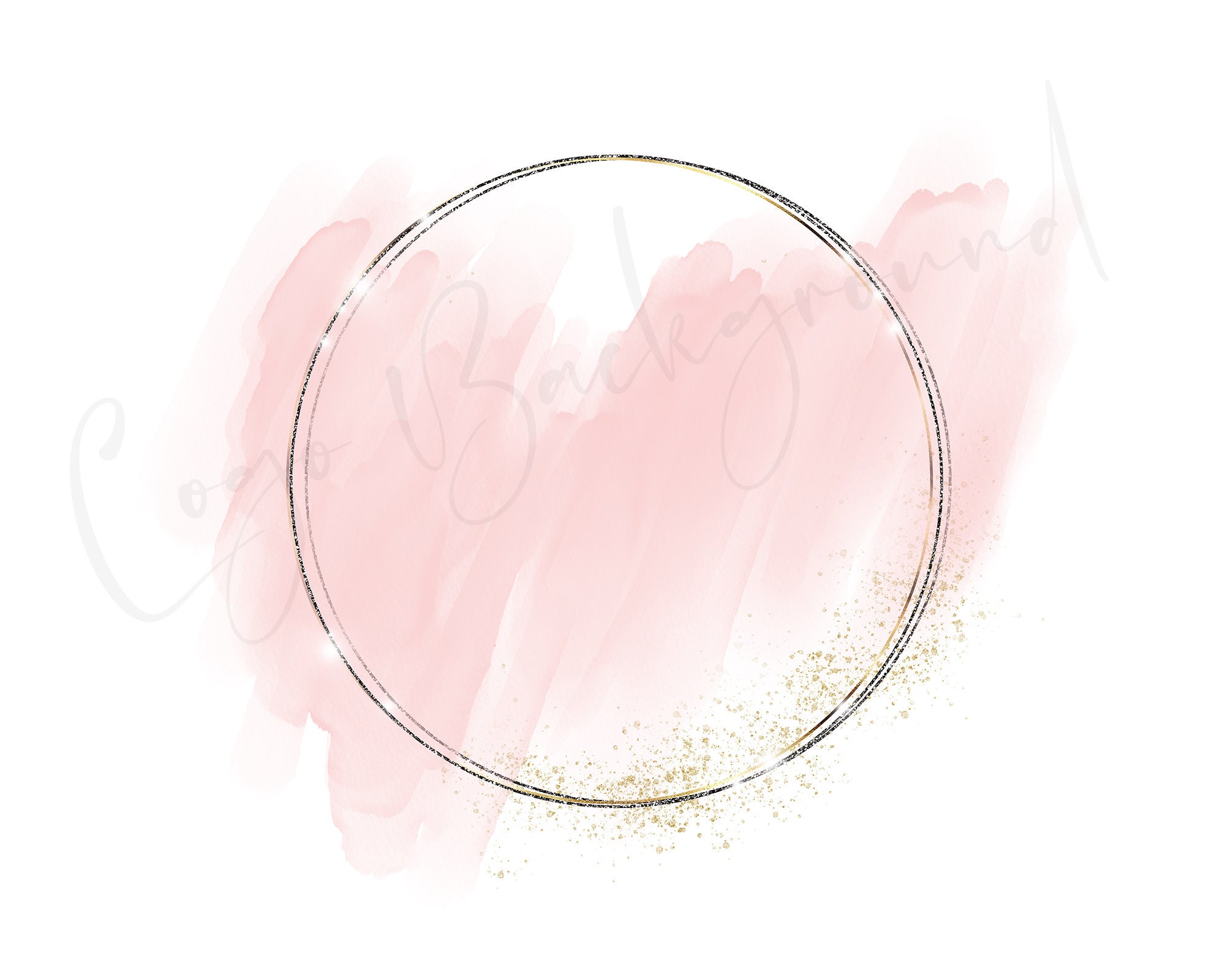 Logo Pinterest Rosa Logo Background Png, Pink Brush Stroke Png, Glitter Pink Frame, Pink ...