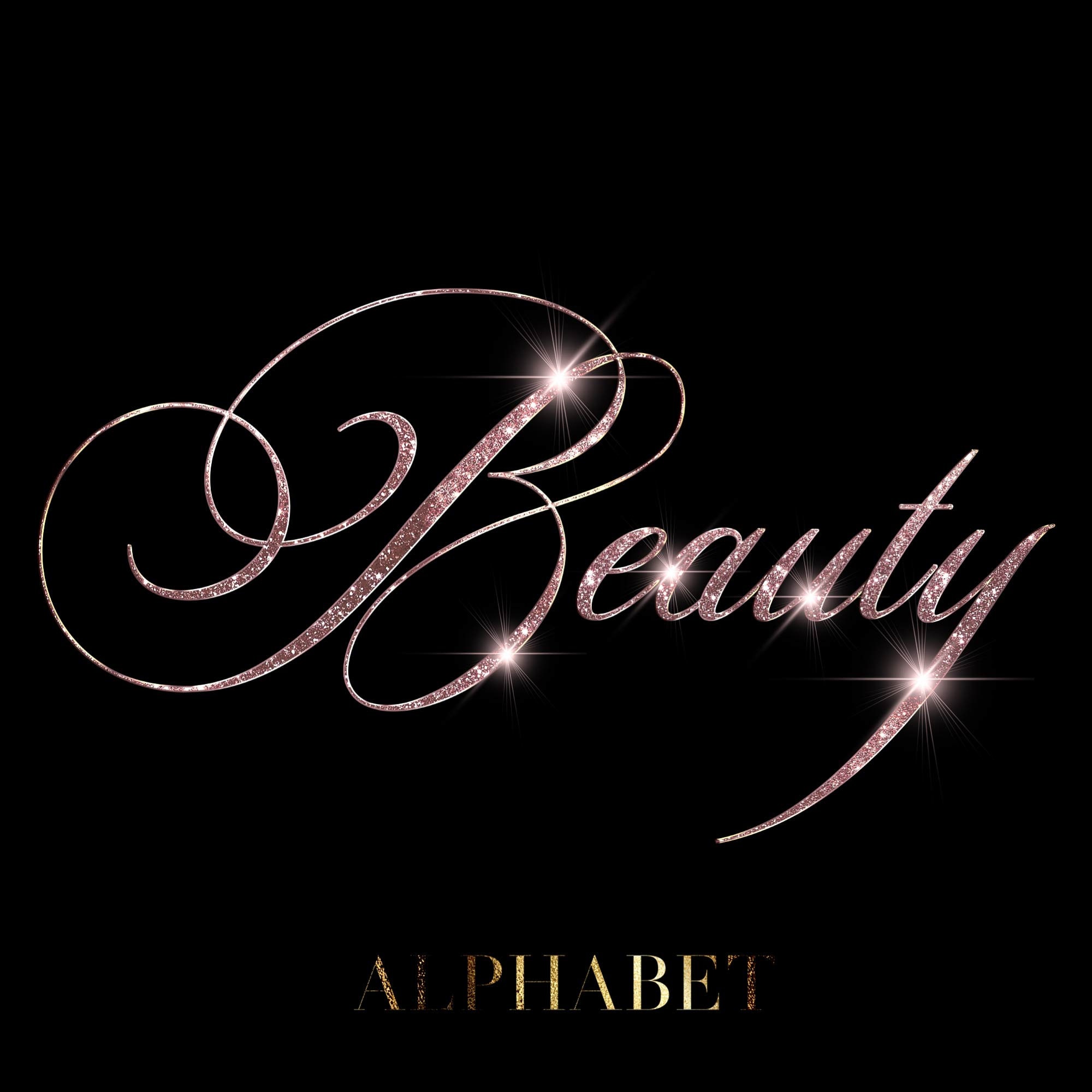 Glitter Pink Alphabet Clip Art, Chrome Alphabet PNG, Pink Foil Letters ...