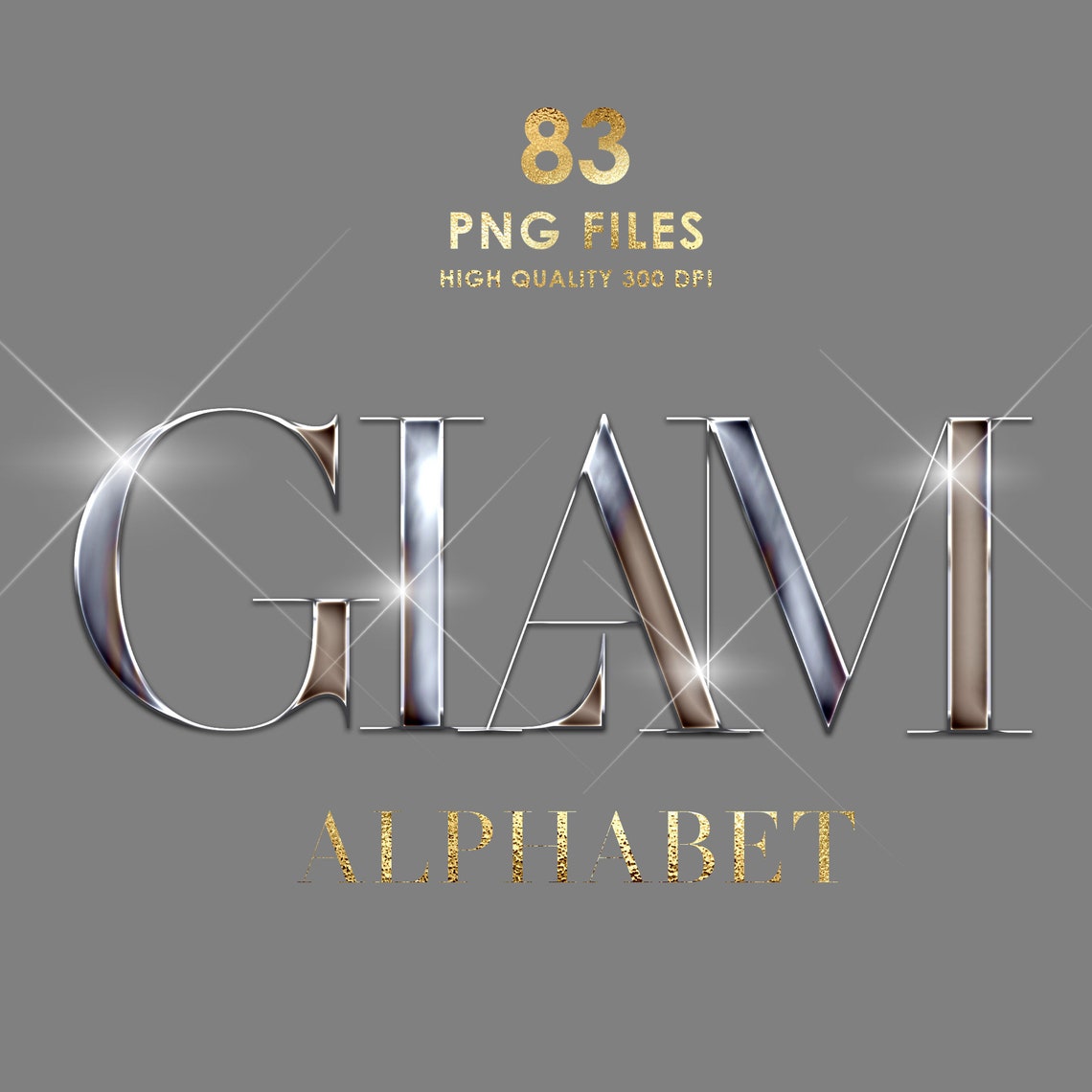 Liquid Silver Chrome Alphabet PNG Clip Art, Silver Letters Png, Luxury ...