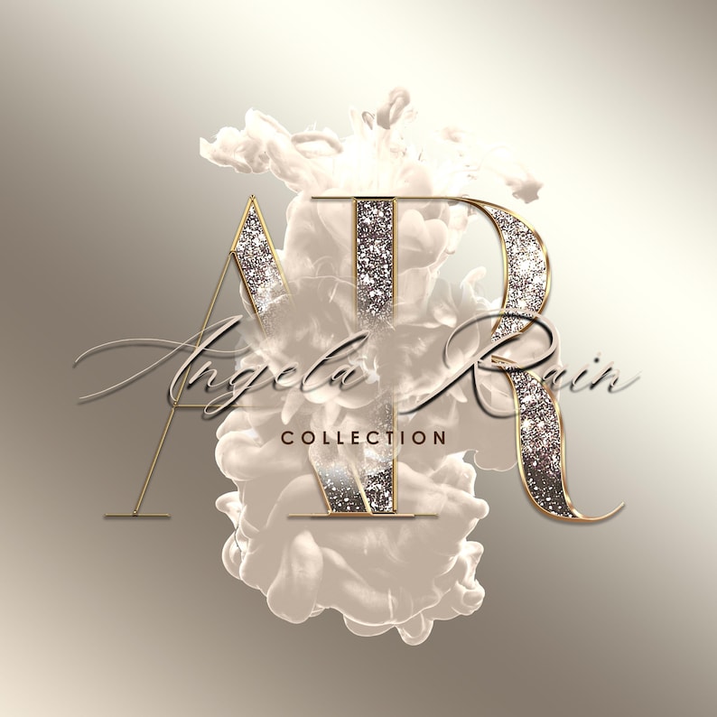 Editable Glitter Logo Design Template, DIY Branding (png, jpg, pdf) image 11
