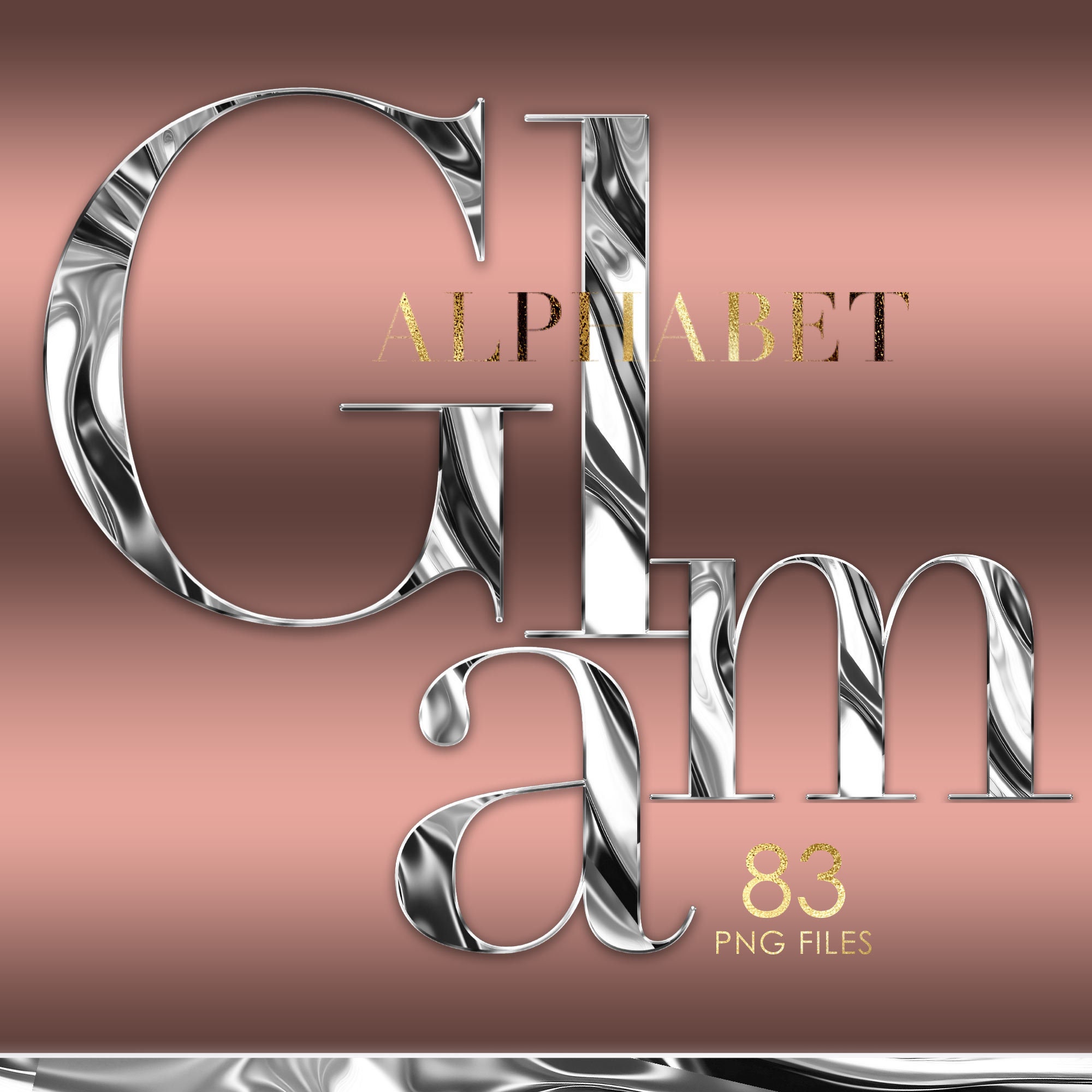 Silver Chrome Alphabet PNG Clipart, Silver Letters Png, Metallic ...