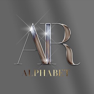Liquid Silver Chrome Alphabet PNG Clip Art, Silver Letters Png, Luxury ...