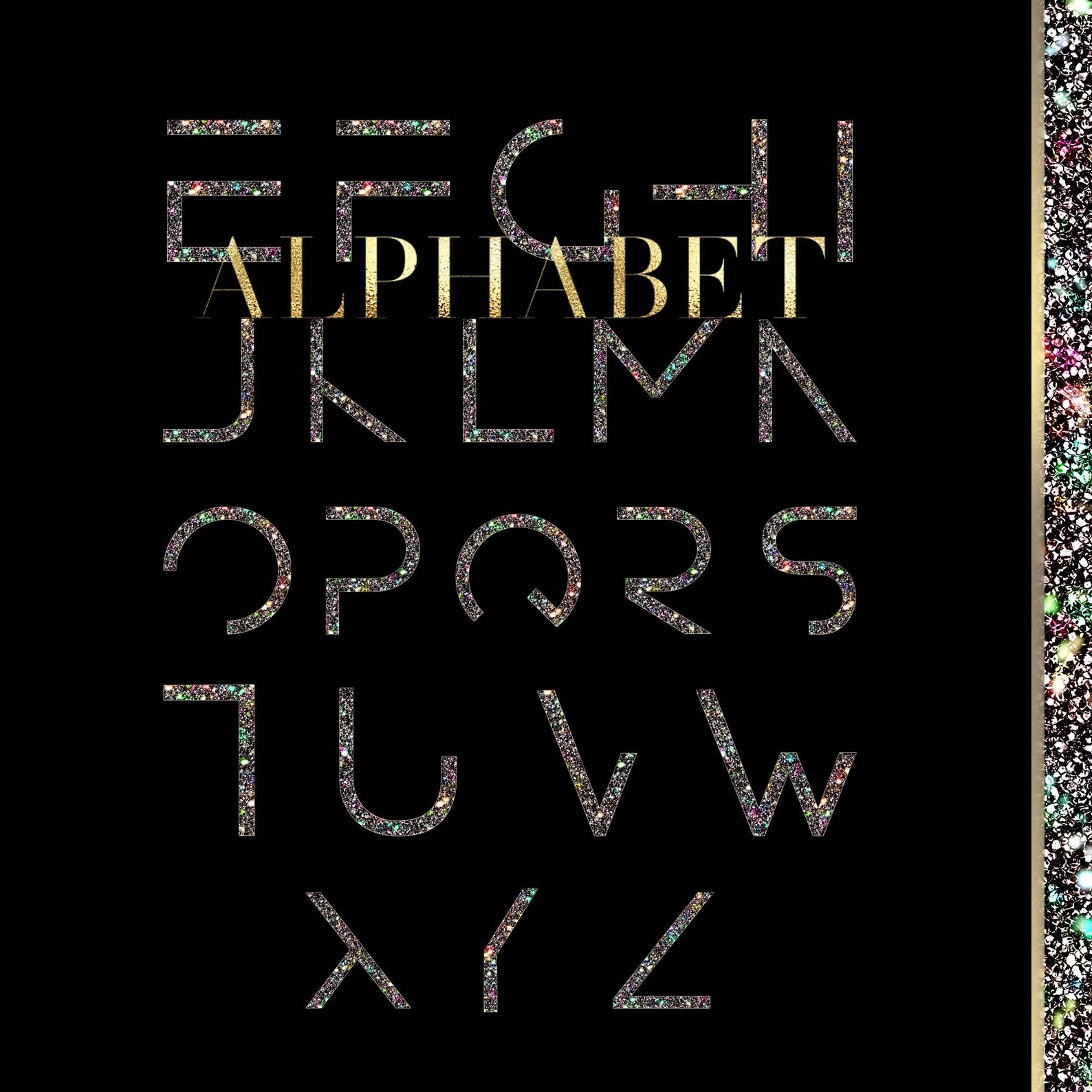 Diamond Alphabet PNG, Glam Alphabet Clipart, Diamond Letters Png ...