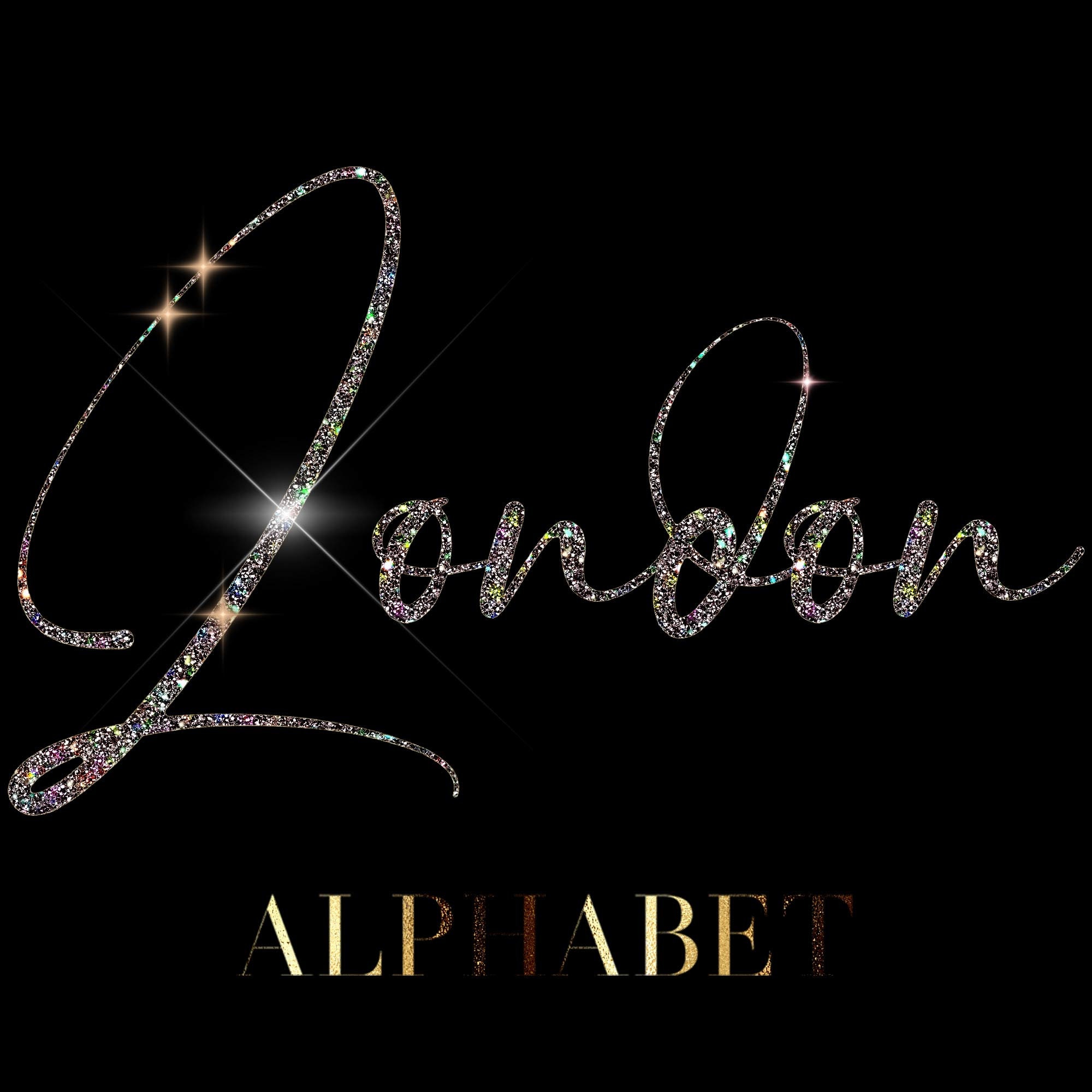 Diamond Alphabet Png Clipart, Script Letters Png, Glitter Alphabet PNG ...