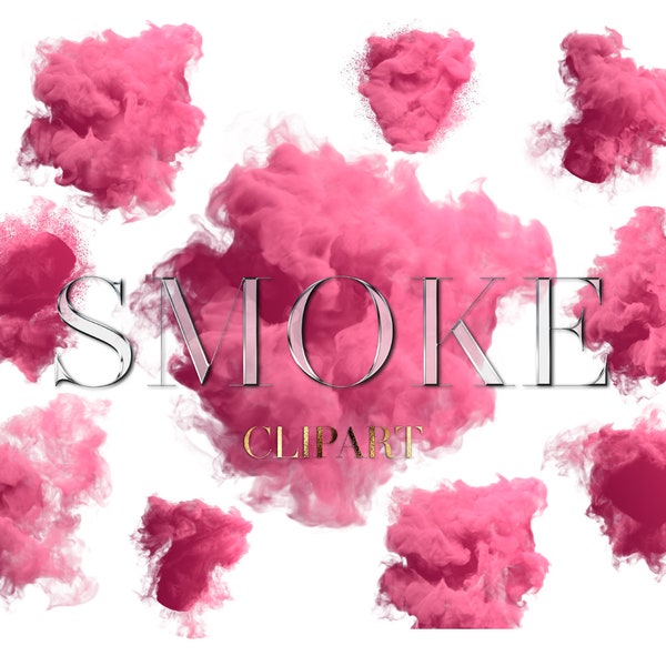 Pink Smoke PNG, Logo Background png, Smoke Overlays, Cloud png, Smoke Clipart, Brush Stroke png, Fog, Watercolor Frames, Digital download