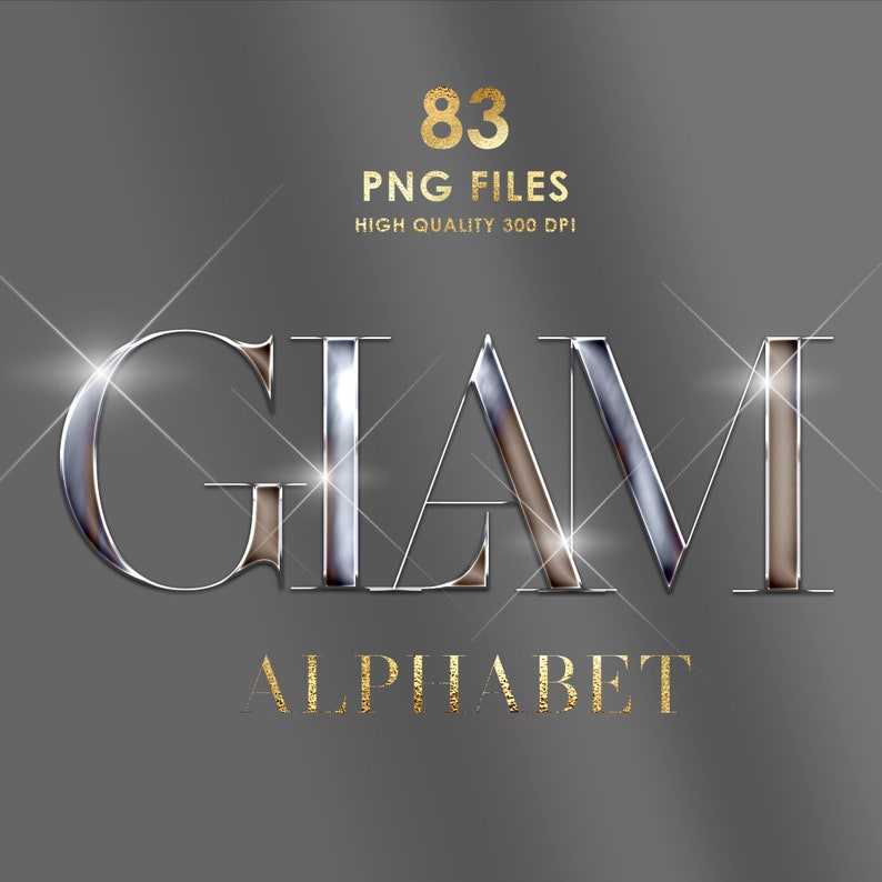 Liquid Silver Chrome Alphabet PNG Clip Art, Silver Letters Png, Luxury ...