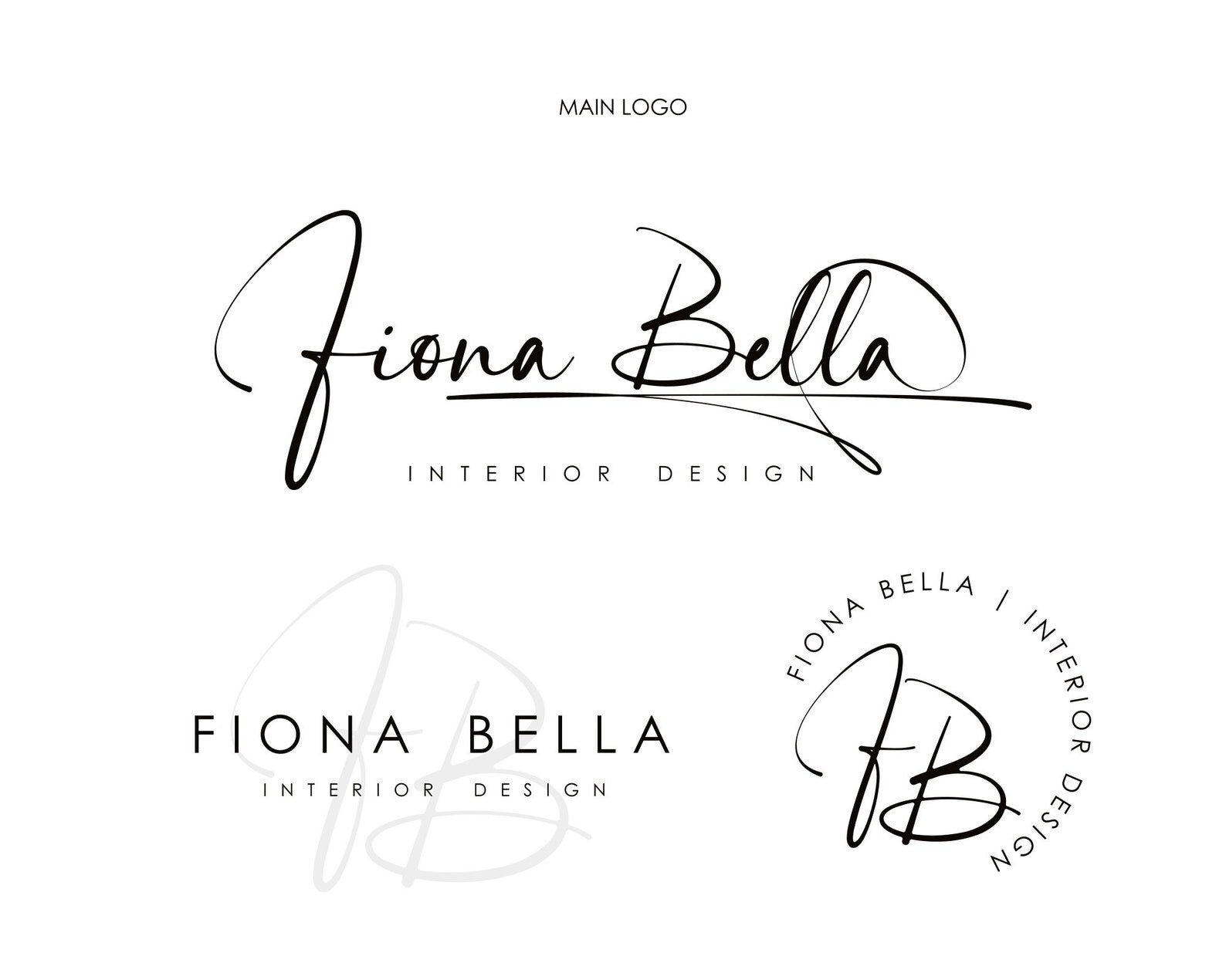 Text logo design España