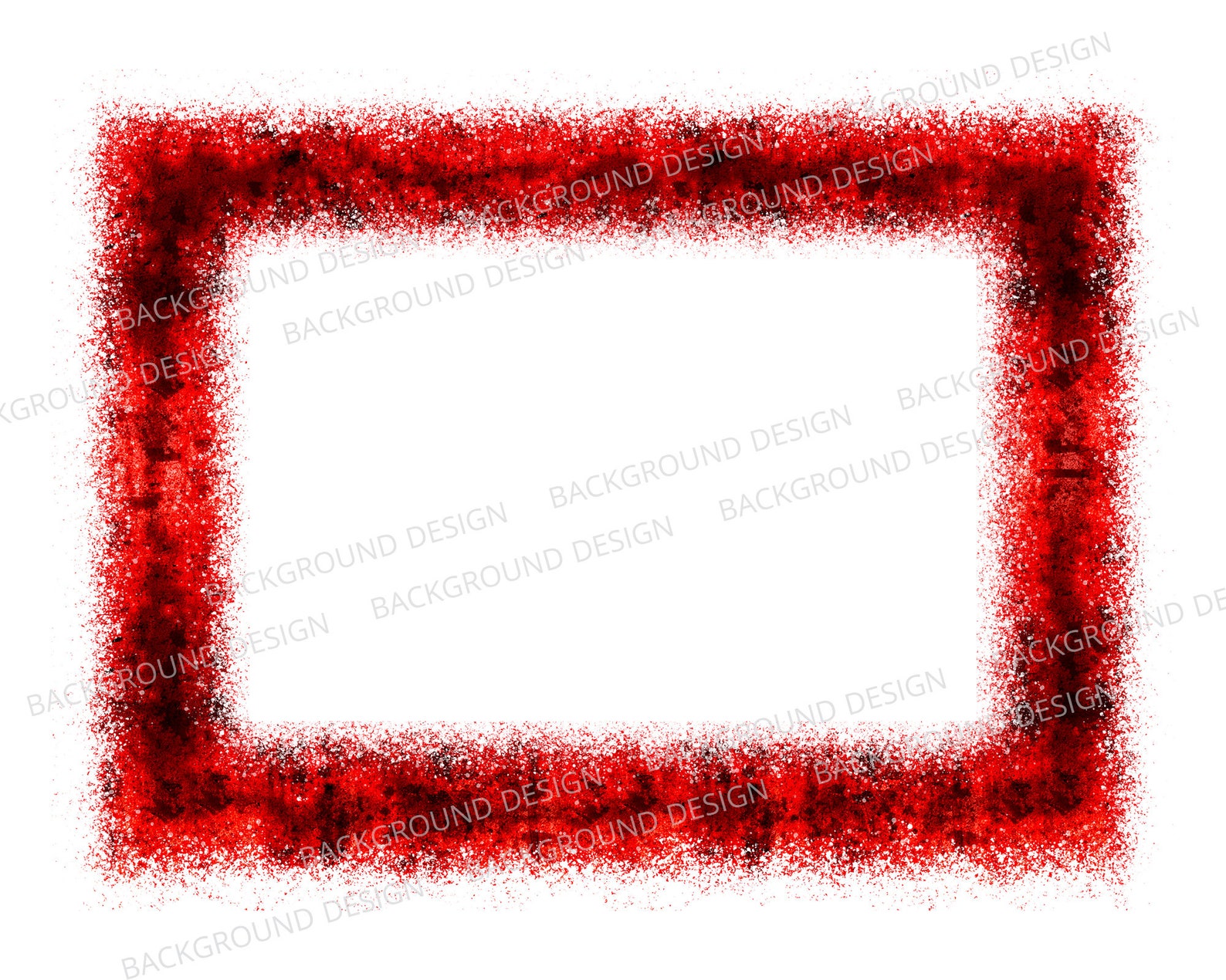 Red Distressed Rusty Metal Frame Png, Splatter Frame, Red Background ...
