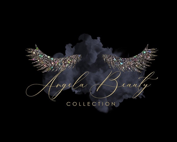 Beauty logo, Sparkle logo, Lash logo, Boutique logo, Brow logo, Premade logo design, Nail logo,  Makeup artist logo, Salon logo, Smoke logo