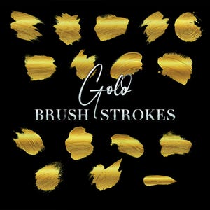Flüssiges Gold Overlays, Gold Spritzer Clipart, Gold Pinselstrich Png, Gold Aquarell Texturen, Glitzer Gold Hintergrund png, Digitale Overlays