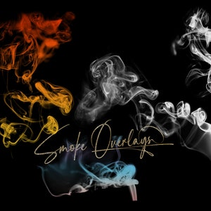 15 Realistic Smoke Overlays,  Smoke Png, Logo background png, Fire png, Fog Overlays, Colourful Smoke, White smoke clipart, Digital download