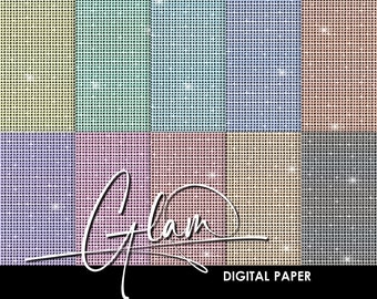Diamond digital paper, Diamond background, Diamond clipart, Glam digital paper, Glam textures, Glitter overlay, Sparkle, Bling background