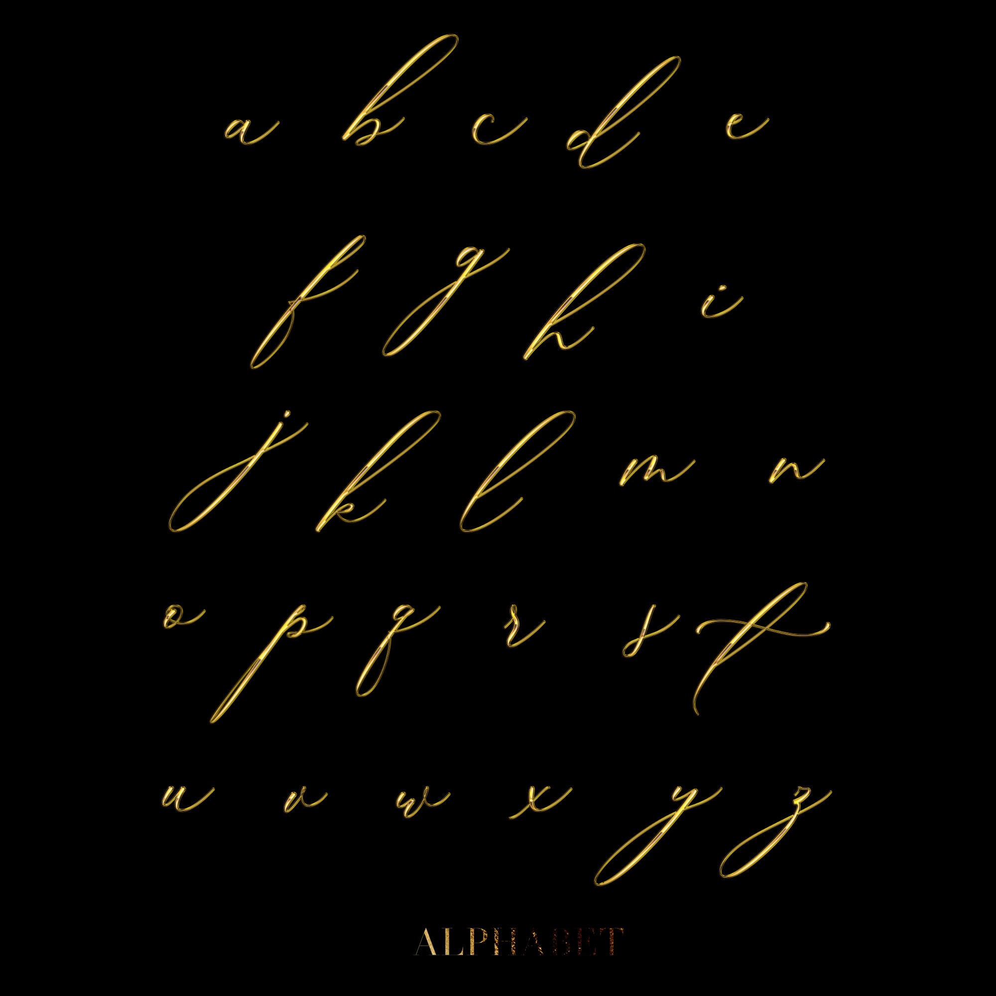 Lowercase Cursive Letters Gold R Gold Alphabet PNG, Gold Chrome Alphabet Clipart, Metallic Letters ...
