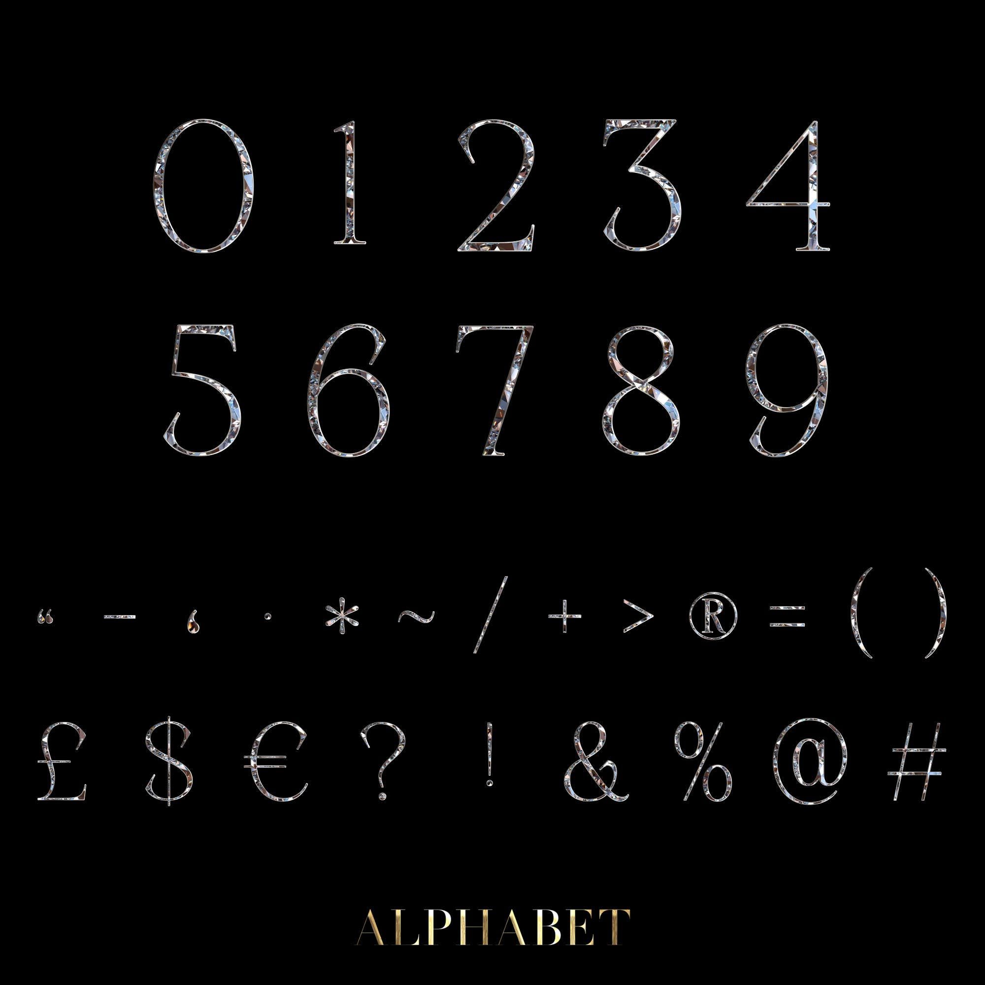 Bling Lettering Diamond Alphabet PNG Clipart, Glitter Alphabet PNG, Luxury Letters Png ...