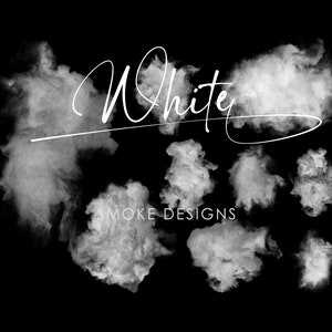 White Smoke Overlays, Smoke Png, Logo background png, White fog design, Smoke Background, Smoke clouds, Transparent, Digital download
