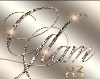 Diamant alfabet PNG clipart, gouden alfabet, goud chroom alfabet, glitter alfabet png, scriptletters, sprankelende letters, digitale download