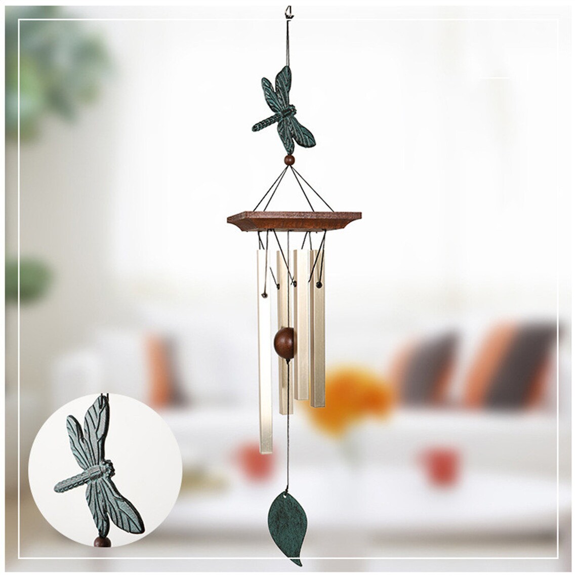 Dragon Wind Chimes Personalized Indoor Outdoor Handmade Wind Etsy