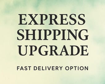 Express Shipping Upgrade - Mug, Prints, Frames
