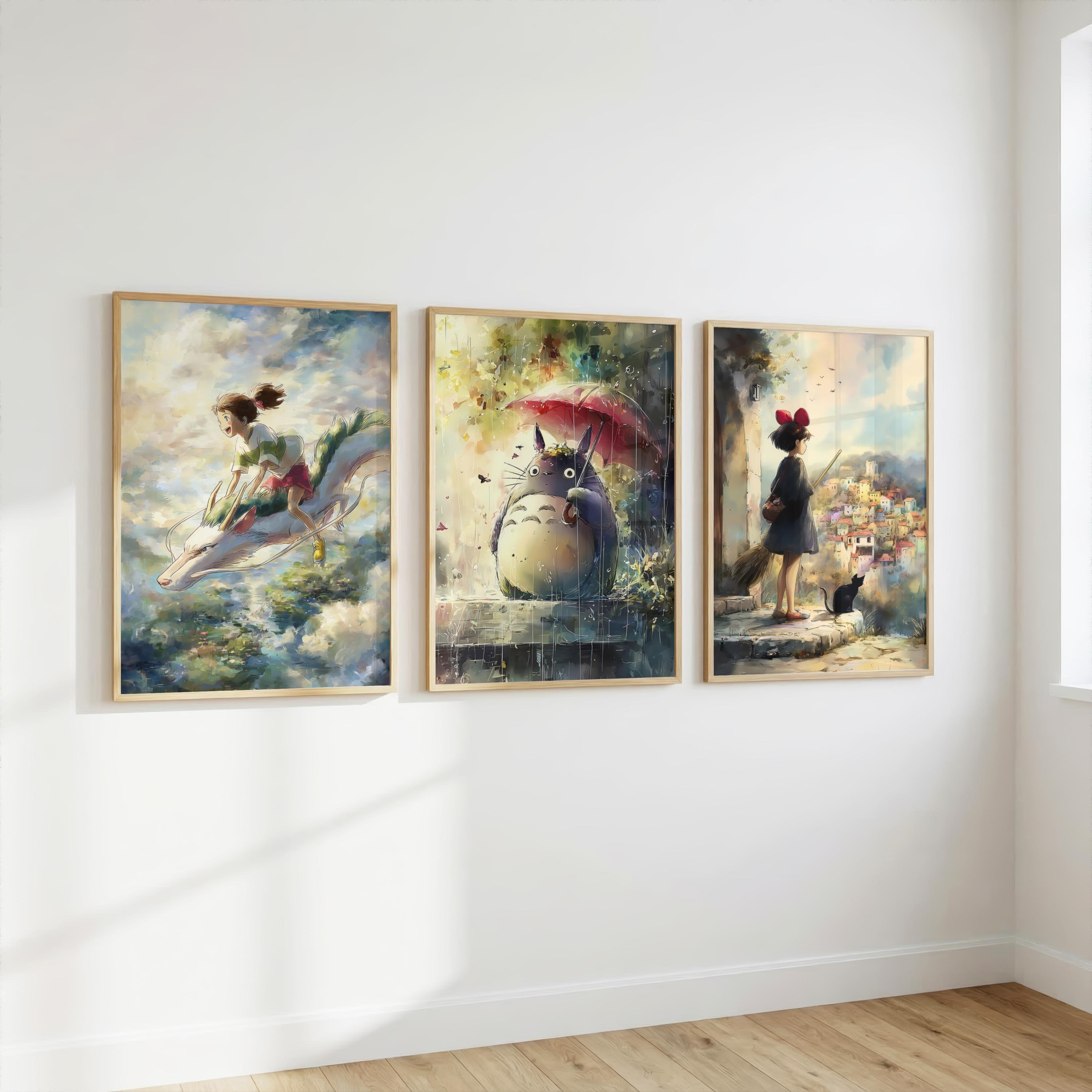 Studio ghibli poster set - Etsy 日本