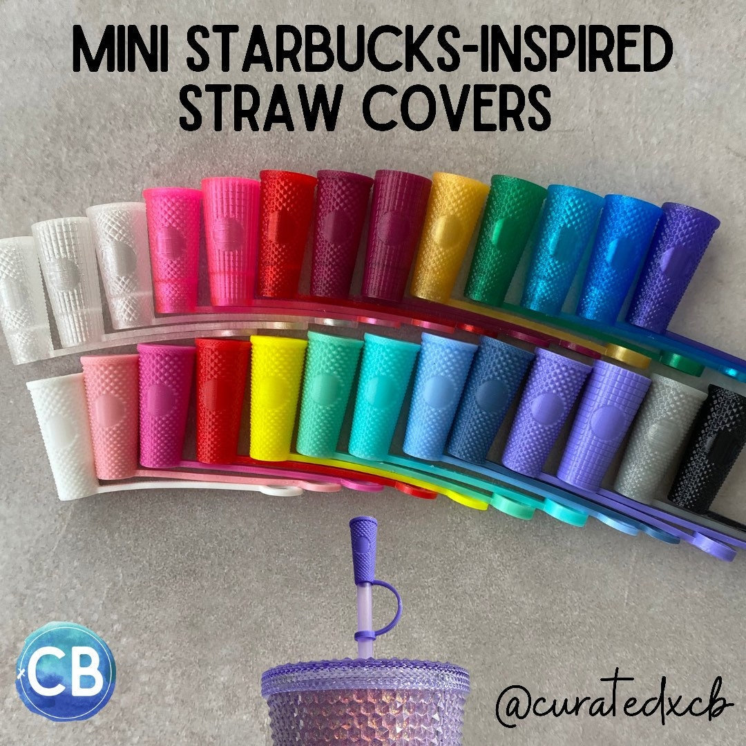 4PCS Straw Covers Cap For Stanley Cup, Strawberry Straw Cover