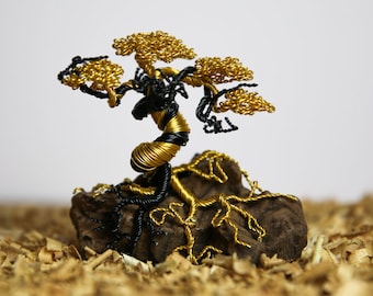 Проволочная скульптура, дерево бонсай