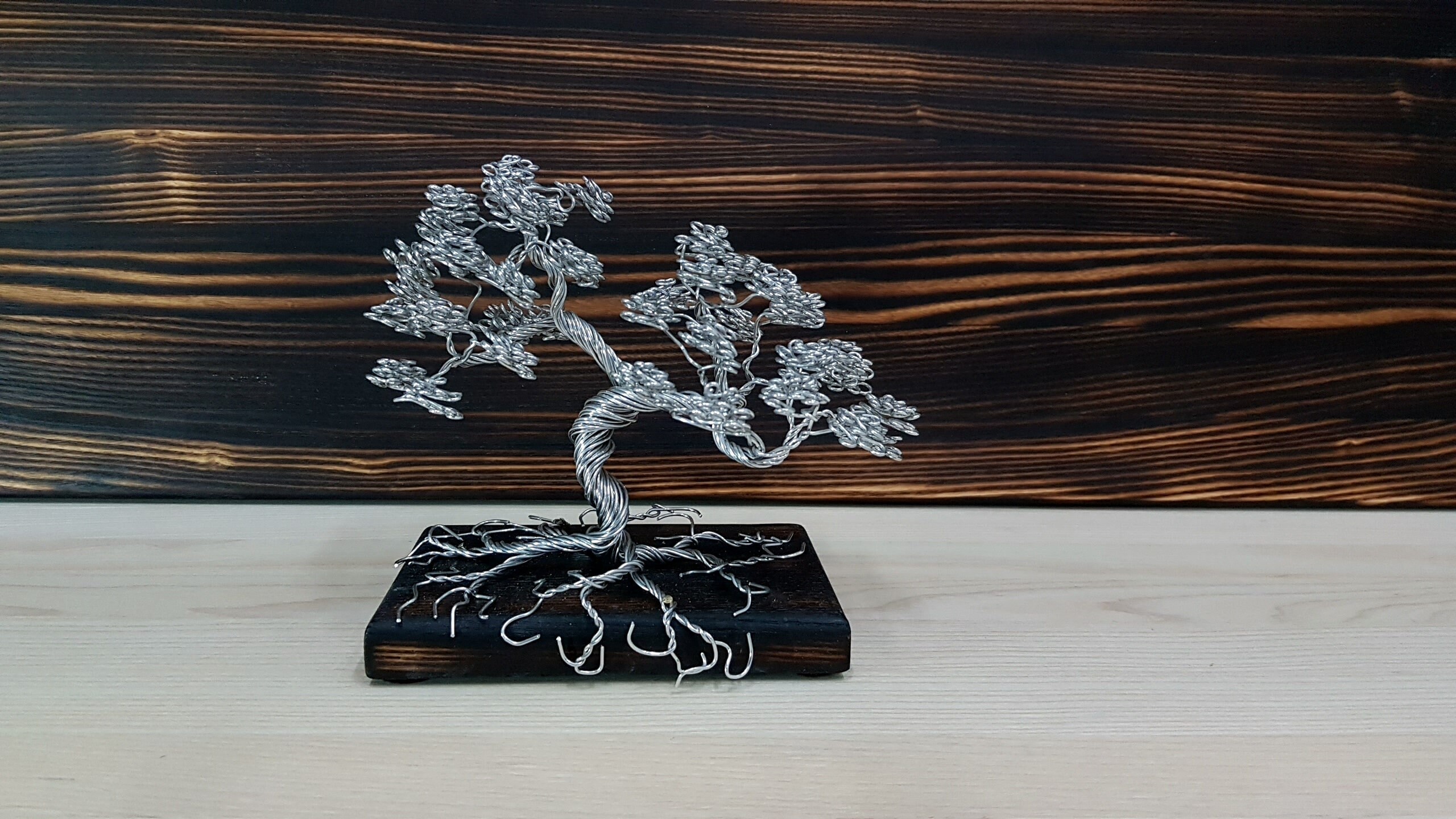Kleiner Draht Bonsai Baum Wire bonsai Unikat gitf Etsy