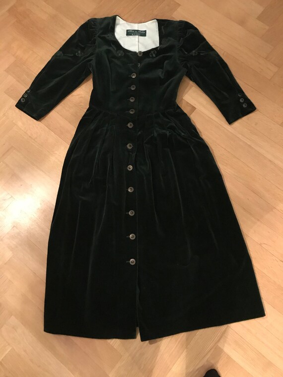 Vintage Dirndl, Costume Dress, Winterdirndl