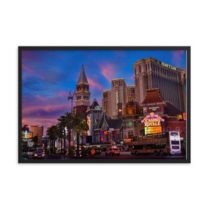 Las Vegas Pop Art by P.D. Moreno Landscape US Cityscape Large 