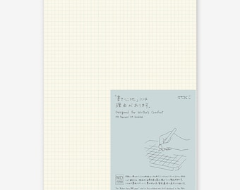 MD A4 Paper Pad - GRIDDED or BLANK