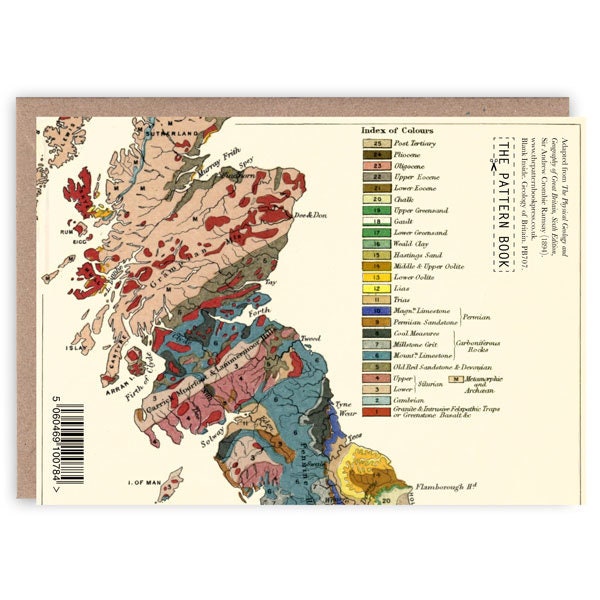 Grußkarte Geologie of Britain