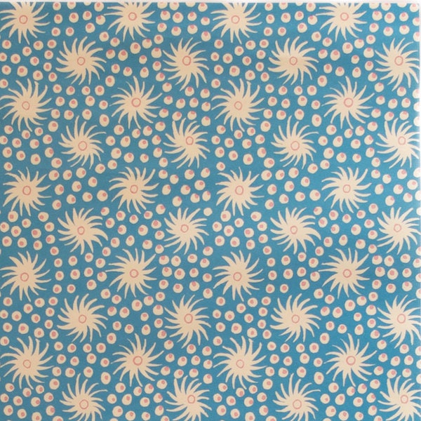 Patterned Paper Imprint Milky Way Blue