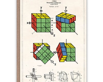 Greeting Card Rubik's Cube