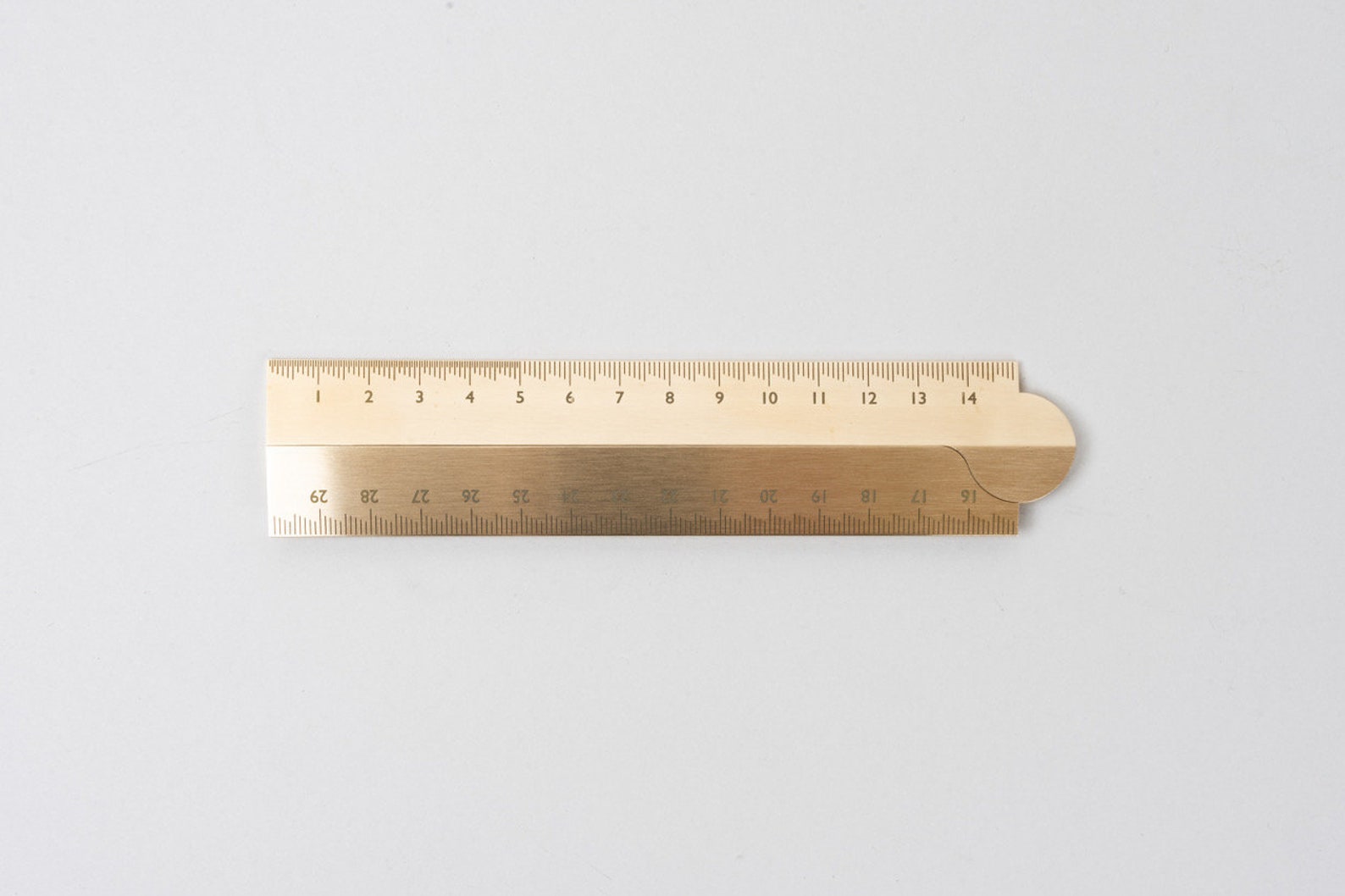 Stria Folding Brass Ruler Etsy UK