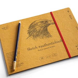 Genähtes Album - Stifte und Stifte
