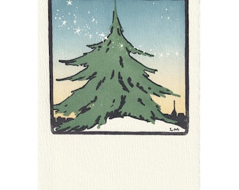 Greeting Card SPIRIT of the SEASON